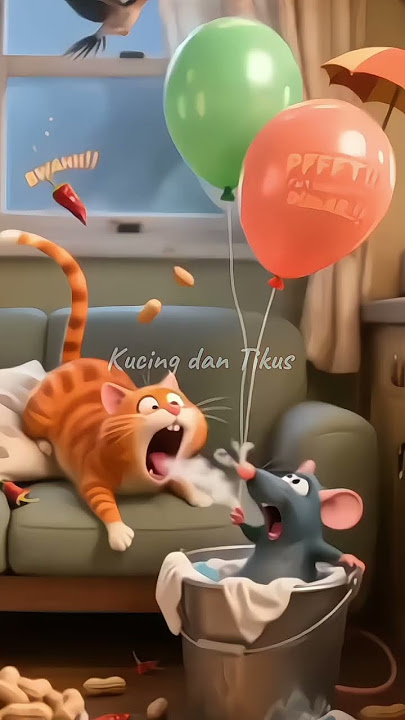 Tikus Jahil Tak Pernah Capek Ganggu Kucing #Kucing dan Tikus #KucingOrenApes #TikusJahil #shortvideo