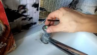 Как починить и открутить однорычажный кран смесителя?