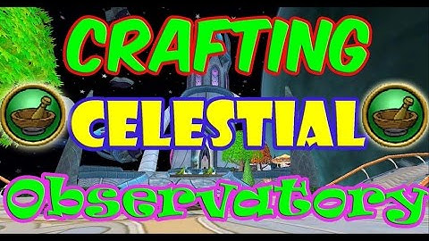 Wizard101 Craft The  Celestial Observatory With Me! (TUTORIAL) Free Arena Castle!