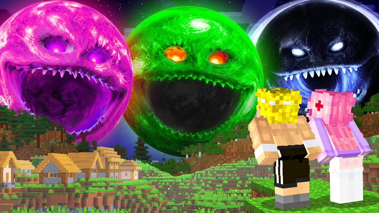 Sobreviví a Todo el UNIVERSO DEVORAMUNDOS en Minecraft...