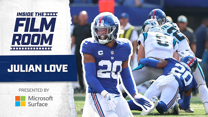Film Room: Julian Love's Critical 4th Quarter Sack...