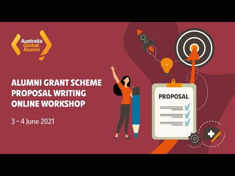 Alumni Grant Scheme Proposal Writing Online Workshop