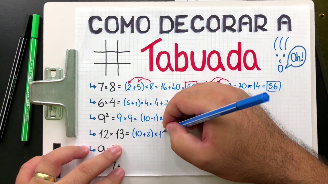 Tabuada do 5║Ouvindo e Aprendendo a tabuada de Multiplicação por 5『Tabuada  do CINCO』 