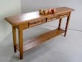 Pine Lumber Console Table Pine Lumber Console Table