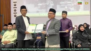 Lagi‼️UNISSA Brunei Angkat UAS Jadi Visiting Profesor | Universitas Islam Sultan Sharif Ali