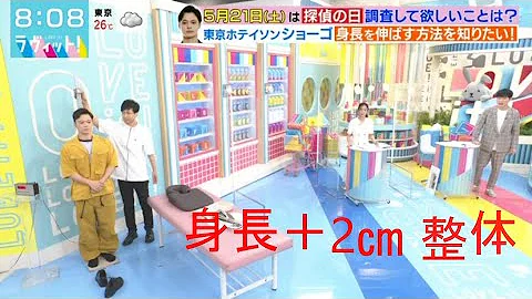 身長をありえないほど伸ばした結果
