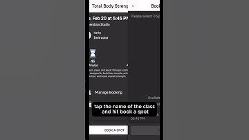 Group Exercise Class Reservations | JCC Rockland App Tutorial