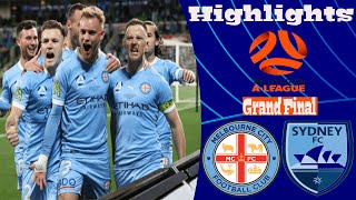 Melbourne City vs Sydney FC Highlights All Goals Hyundai A-League Grand Final 27.06.2021