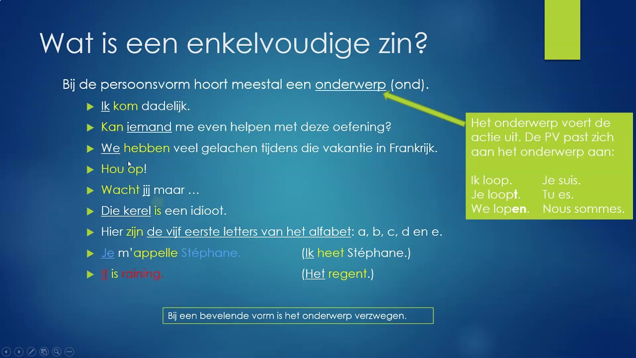 Wat is een zin? YouTube Wat is een zin? YouTube