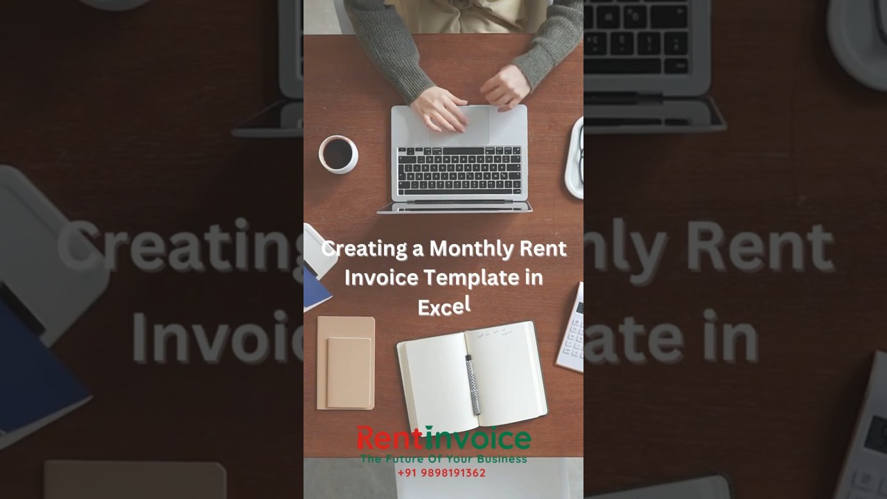 Creating a Monthly Rent Invoice Template in Excel 