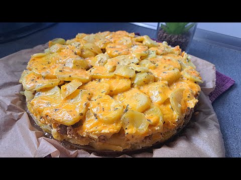 Запеканка Из Картофеля и Фарша под нежной сырной заливкой / рецепт быстрого ужина и обеда