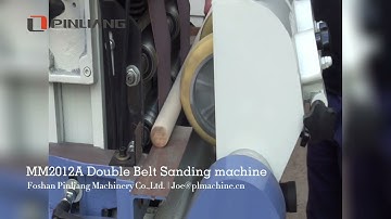 MM2012A double belt sanding machine