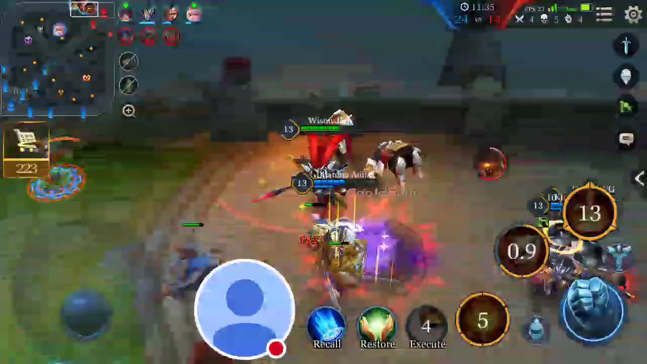 Arena of Valor Lu Bu gameplay YouTube