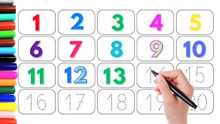 Let's Count to 10 with Colorful Activities! Fun Math Learning for Kids | Little Einstein's Studio 🌈🔢