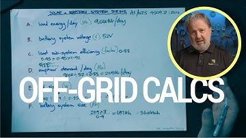 Sizing a Solar Panel and Battery System for Off-Grid