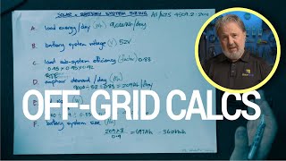 Sizing a Solar Panel and Battery System for OffGrid