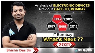 Session #1 | Analysis of EDC Previous GATE IIT-Bombay | By Shishir Das sir | EC