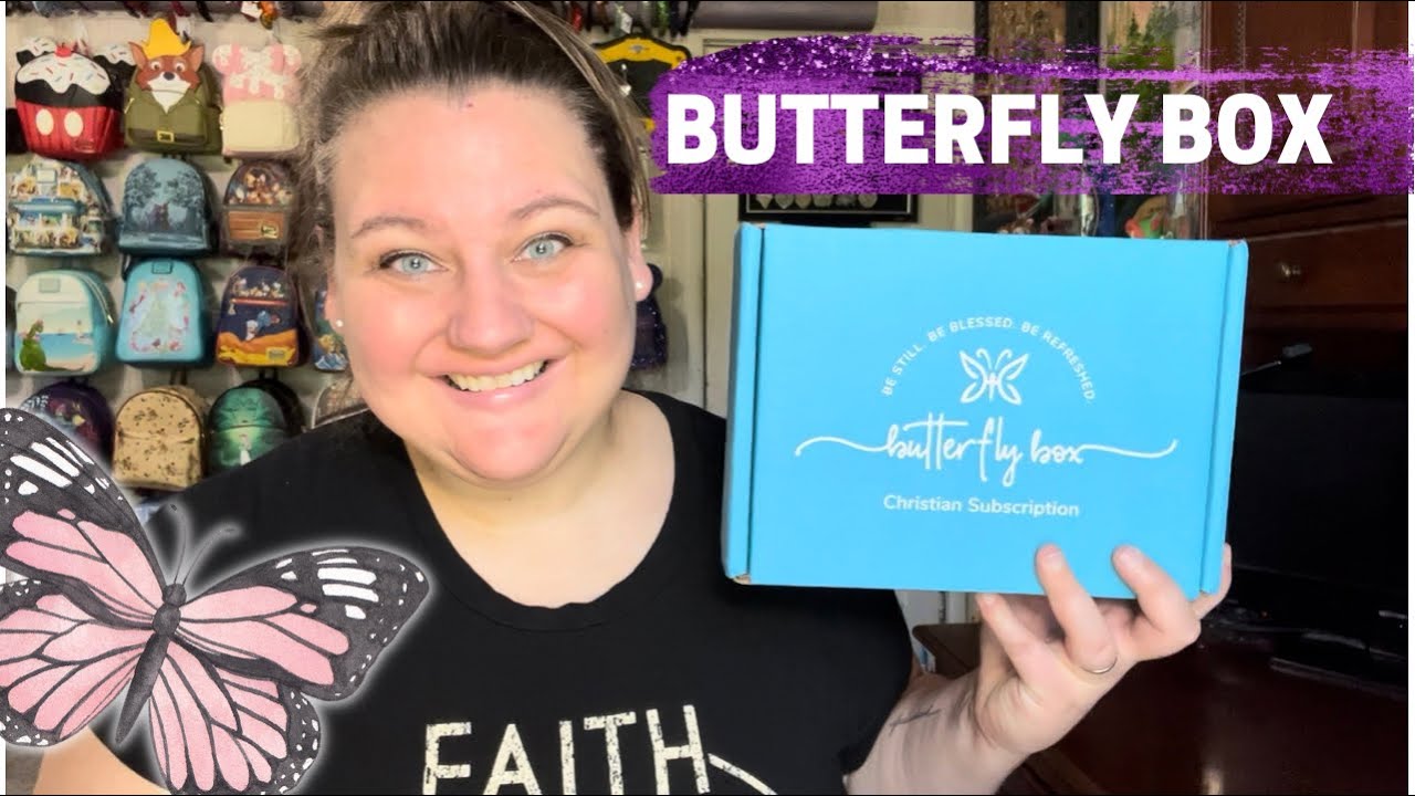 Butterfly Box 🦋 June 2022 Christian Subscription Box Unboxing YouTube