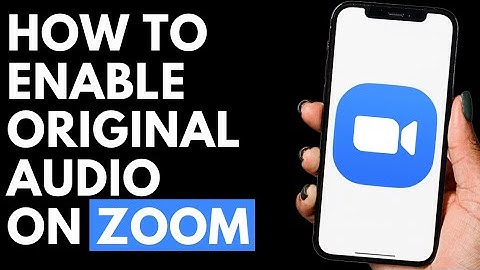 How To Enable Original Audio on Zoom in Android Phone | Zoom Tutorial