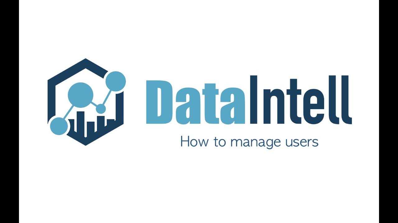 Storage analytics: managing users and permissions in DataIntell