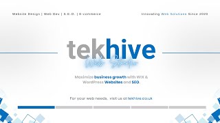 Tekhive Web Studio Creative Design Portfolio