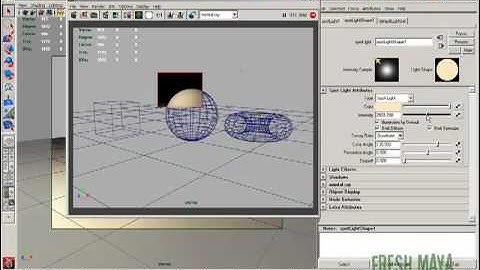 Fresh Maya:  Tools/Features - IPR Rendering