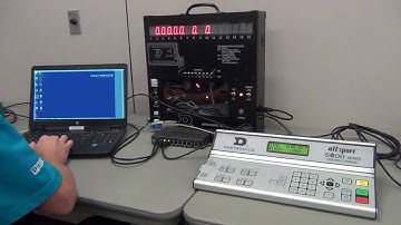 Track Systems: FinishLynx Software Setup for Football/Track Scoreboards