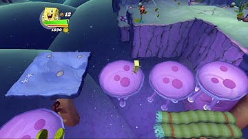 SpongeBob HeroPants - Walkthrough 8 - PreHistory, Level 8