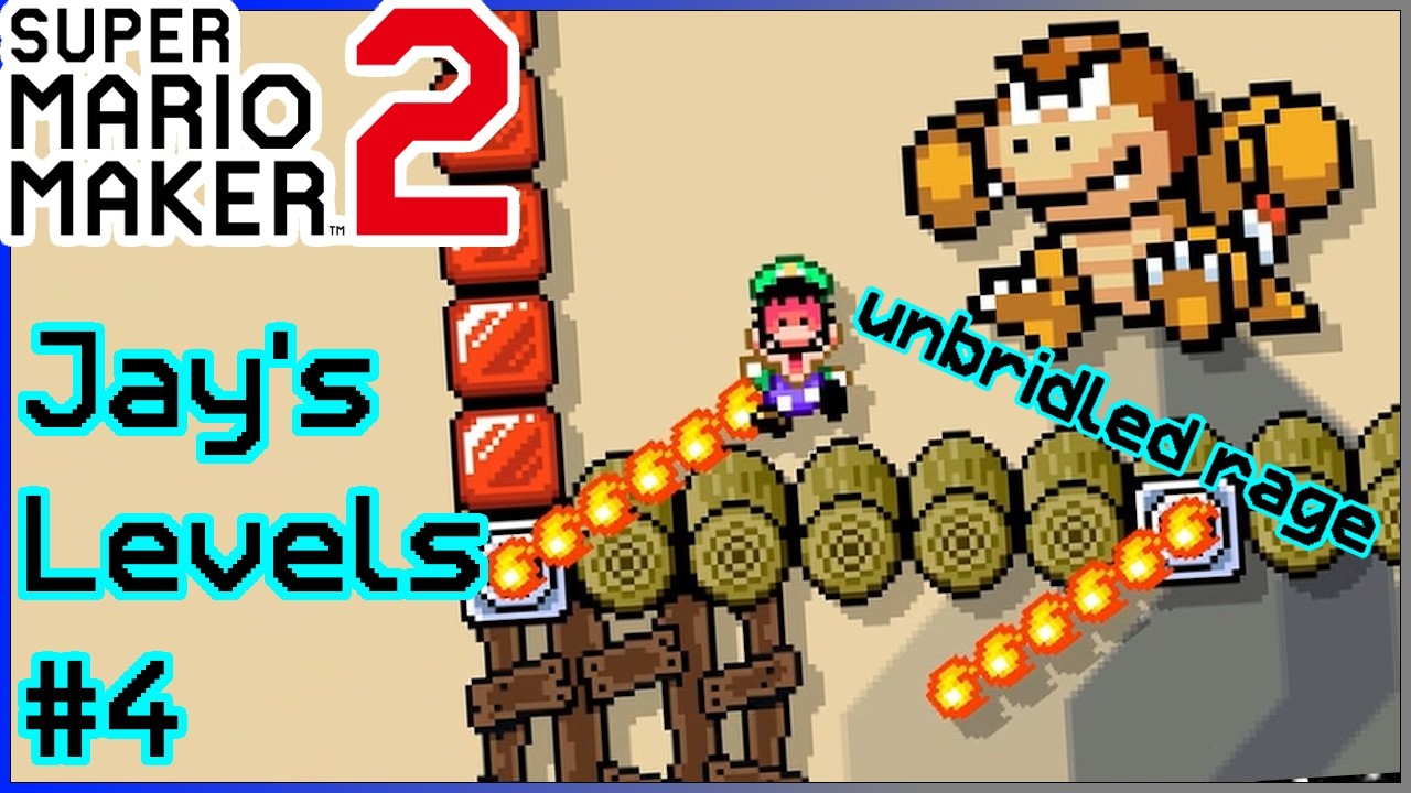 Unbridled Rage unbridled rage : Jay's SMM2 Levels #4 - YouTube