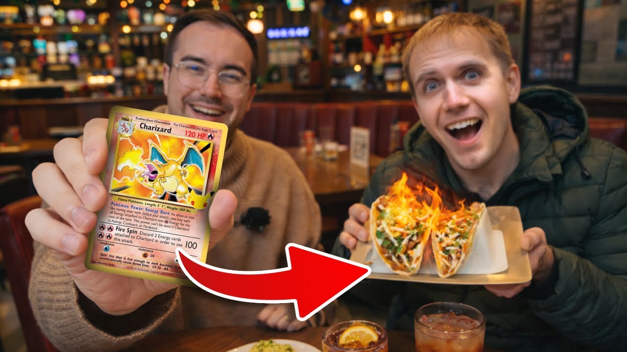 Pokémon Cards Decide Where We Eat