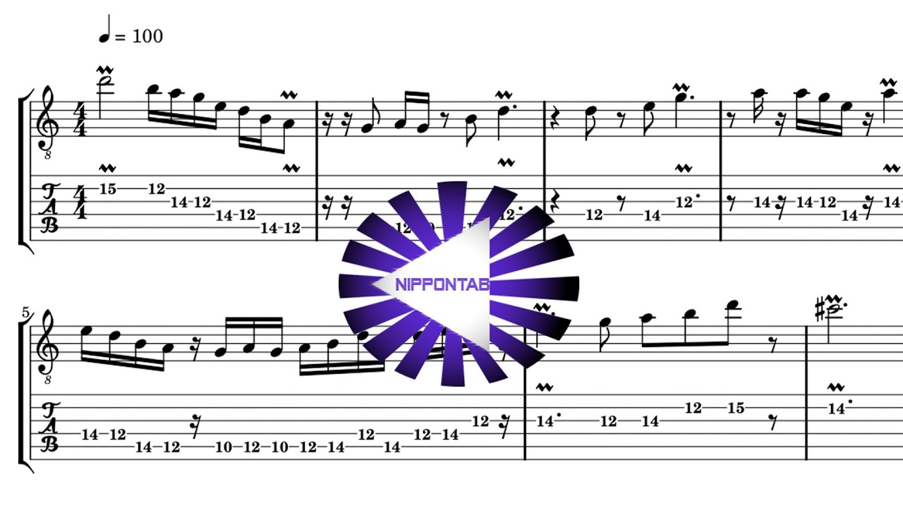 Full Band Tab Changes Base Ball Bear By Nippontab Youtube