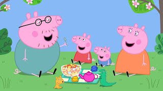 Peppa Pig - Peppa celebrates Christmas - Snowman Colouring Page