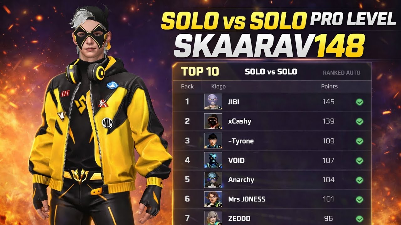 Solo vs solo free fire br ranked #freefire #gaming #gamplay a ...