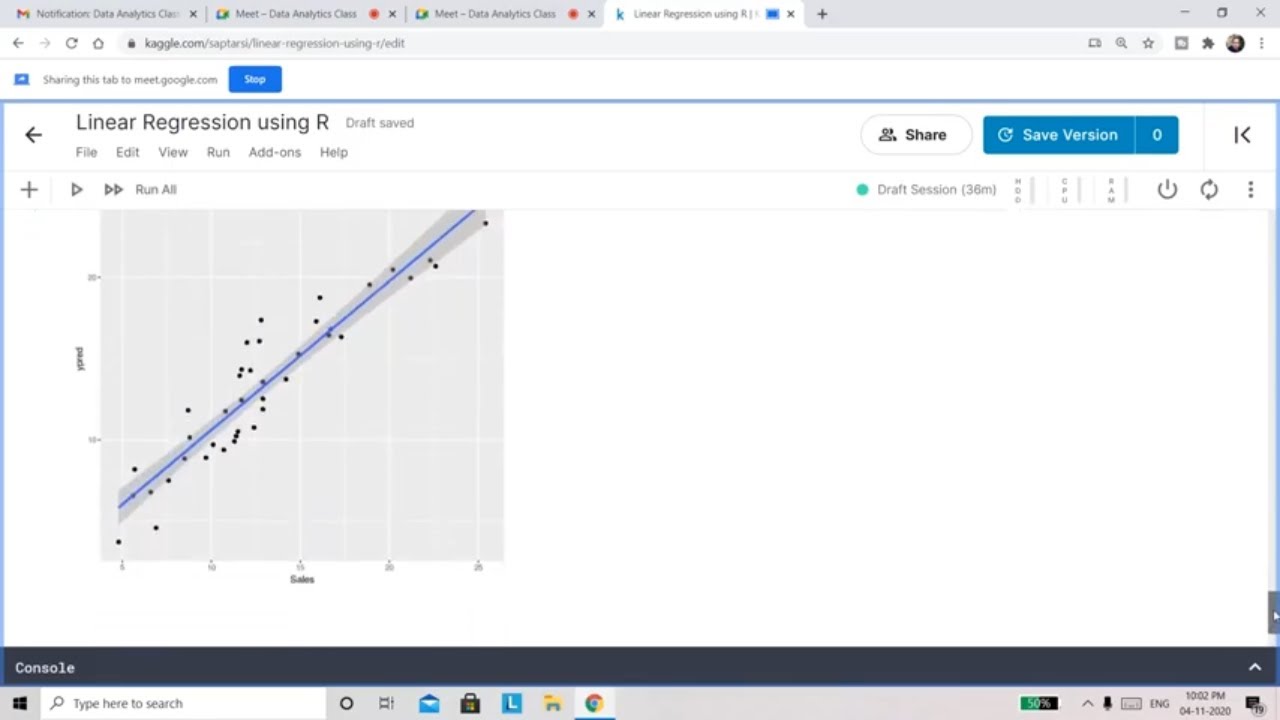linear regression rstudio linear regression rstudio