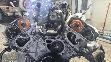 BMW S63/N63 Engine build in - X5M M5 REBUILD #part 1