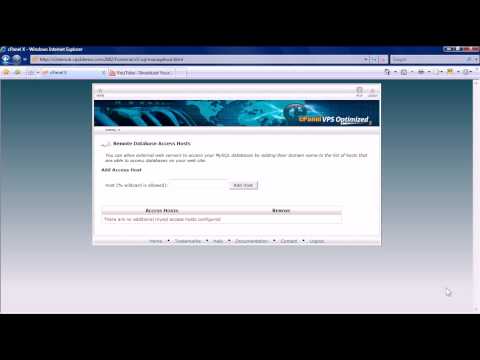 Remote MysQl.avi