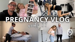 Pregnancy Vlog Wk 22 | Anatomy Scan, New Symptoms, Prenatal Self Care & MIL Moving In