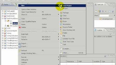 Java w/ Eclipse 05 - Absolute Basics: Hello World Part 1
