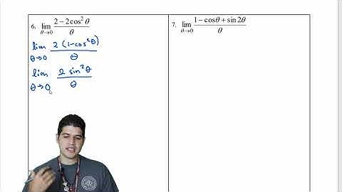 1.4c Practice With Limits of Trigonometric Functions | AP Calculus