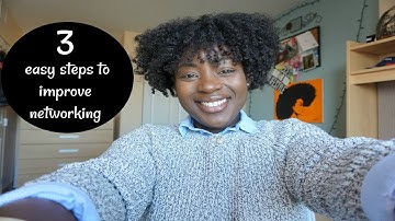 HOW TO: Network in 3 Easy Steps | Overcome Your FEARS and Improve your Networking