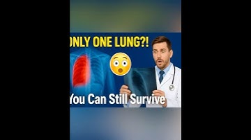 Your Body Can Survive With Half Its Lungs! #shorts #shortsviral #trending #youtubeshorts #facts