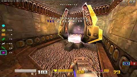 Quake 3 OSP: b0ol vs inj - bloodrun 2006