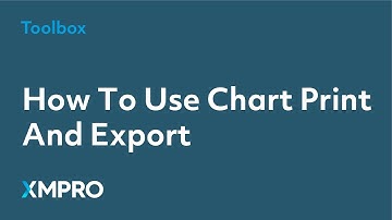 How To Use Chart Print and Export| XMPRO App Designer