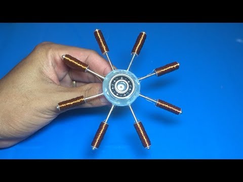 How To Make DC Motor High Speed , Amazing School Science Project 2018