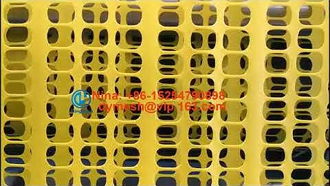 920mm Safety Fence underground bury warning mesh