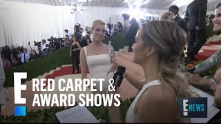 Uma Thurman Glows at Met Gala 2016 | E! Red Carpet & Award Shows