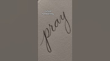 Cursive Handwriting Tutorial #cursive #cursivehandwriting
