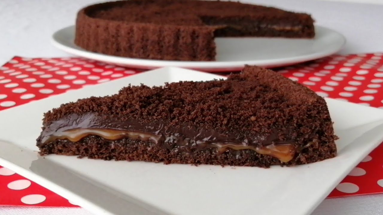KARAMELLİ ÇİKOLATALI TART KEK TARİFİ 💯💯👌👌 YouTube