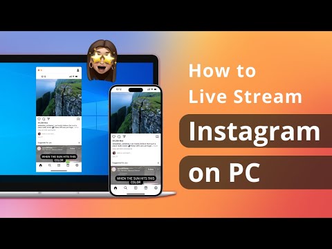   How To Live Stream Instagram On PC Tutorial