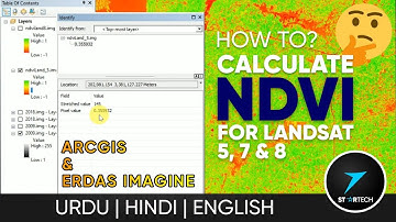 How to calculate NDVI for Landsat 5, 7, 8 using ArcGIS and ERDAS Imagine